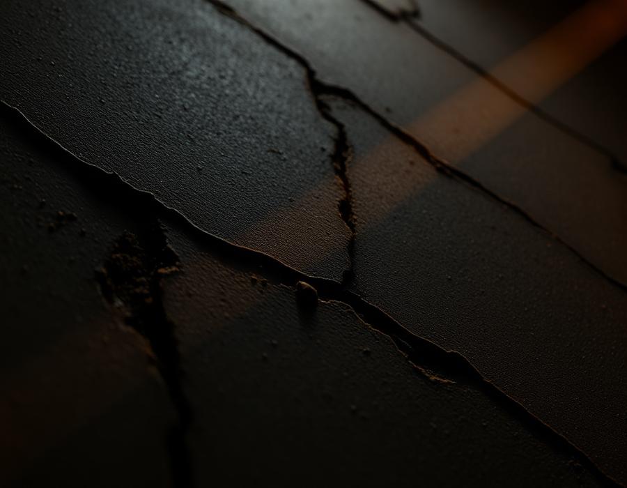 Concrete and rebar detail